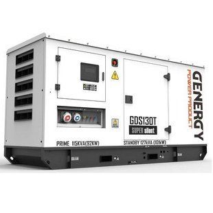 Генератор дизельний GENERGY GDS130T (101 кВт) 240213090 фото