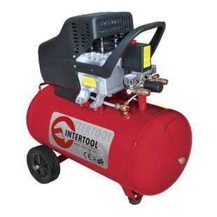 Компрессор поршневой 1-цилиндровый INTERTOOL PT-0003 PT-0003 фото