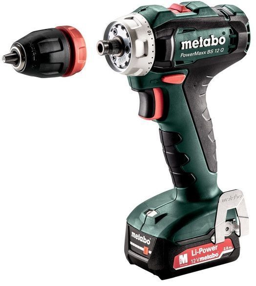 Аккумуляторный шуруповерт Metabo PowerMaxx BS 12 Quick (601037500) 601037500 фото