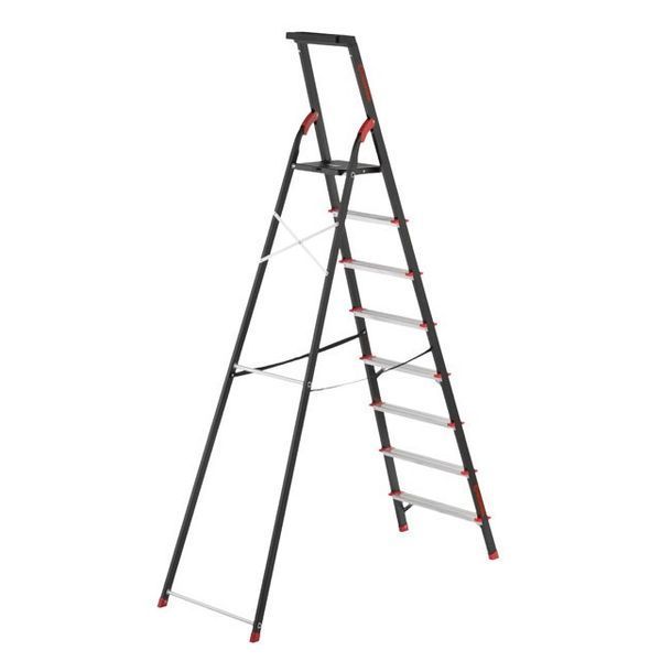Драбина INTERTOOL LT-0058 (8 ступенів) LT-0058 фото