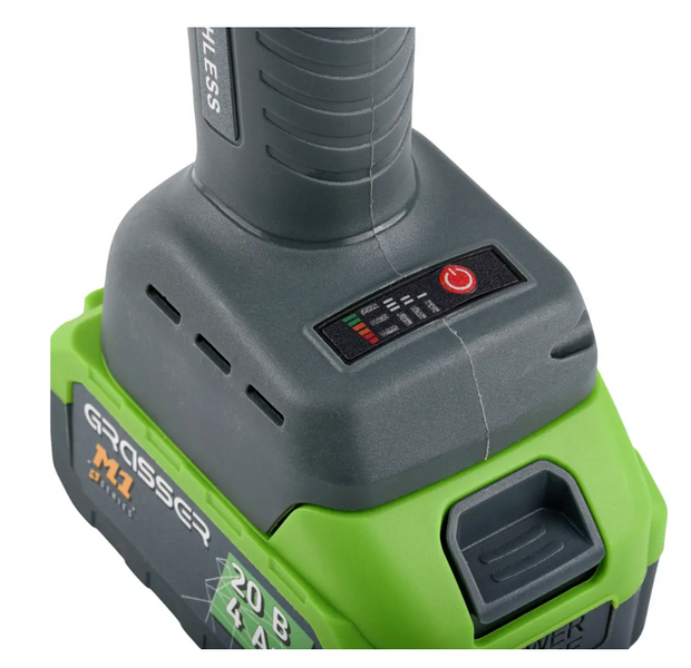 Кутова акумуляторна шліфувальна машина (болгарка) Grasser GAG 125 G0005 фото