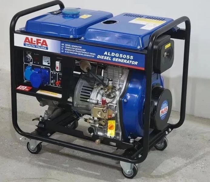 Дизельний генератор AL-FA ALDG5055 (5.5 кВт, з AVR, 230V) ALDG5055 фото