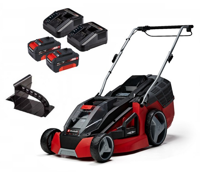 Газонокосилка аккумуляторная Einhell GE-CM 43 Li M Kit 3413130 фото
