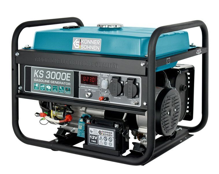 Бензиновый генератор Konner&Sohnen KS 3000E (2,6 кВт) 000000003 фото