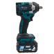 Акумуляторний ударний гайковерт PROFI-TEC DTW500BL 20V PLUS (2 х PT2050MP 4.0Аг, ЗП) 006321 фото 2