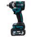 Акумуляторний ударний гайковерт PROFI-TEC DTW500BL 20V PLUS (2 х PT2050MP 4.0Аг, ЗП) 006321 фото 3