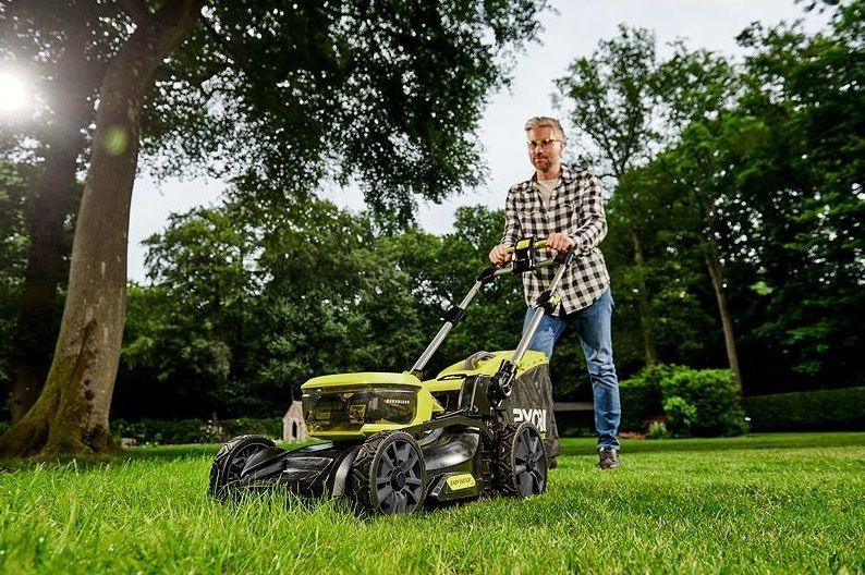 Газонокосарка акумуляторна Ryobi RY36LMX46A-140 (36В MAX POWER) 5133005586 фото