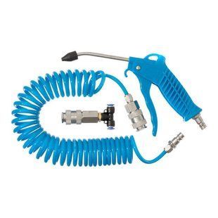 Пневматичний фарборозпилювач HVLP BLUE PROF INTERTOOL PT-1506 PT-1506 фото