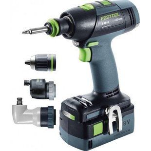 Акумуляторний дриль-шуруповерт Festool T 18+3 Li 5,2-Set 574758 фото