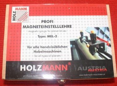 Магнитный прибор для установки строгальных ножей Holzmann MEL2 9120039903170 фото