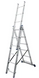 Алюминиевая трехсекционная лестница VIRASTAR TRIOMAX VTL036 (3x6 ступеней) VTL036 фото 1