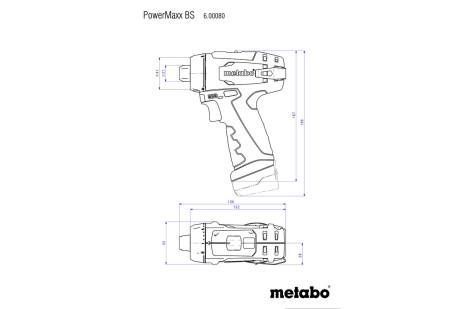 Аккумуляторный шуруповерт Metabo PowerMaxx BS Basic (600984500) 600984500 фото