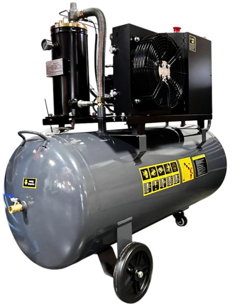 Гвинтовий повітряний компресор GTM DLG7.5V/inv (200 л, масляний, 380В/інвертор) DLG7.5V/inv фото