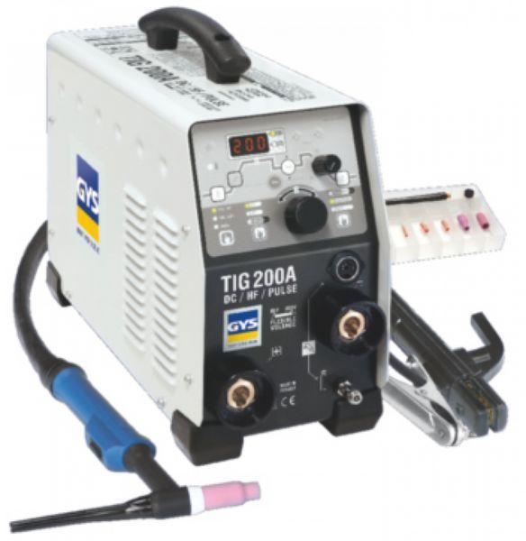Інвертор аргонодуговий (MMA/TIG) GYS TIG 200 AC/DC HF FV - ACC. SR26DB-4M 011618 фото