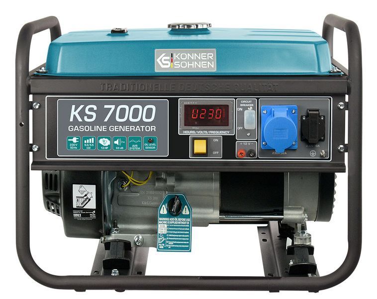 Бензиновый генератор Konner&Sohnen KS 7000 000000131 фото