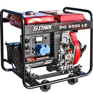 Генератор дизельний Stark DG 6500 LE 260010050 фото