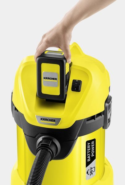 Хозяйственный пылесос Karcher WD 3 BATTERY 1.629-910.0 фото