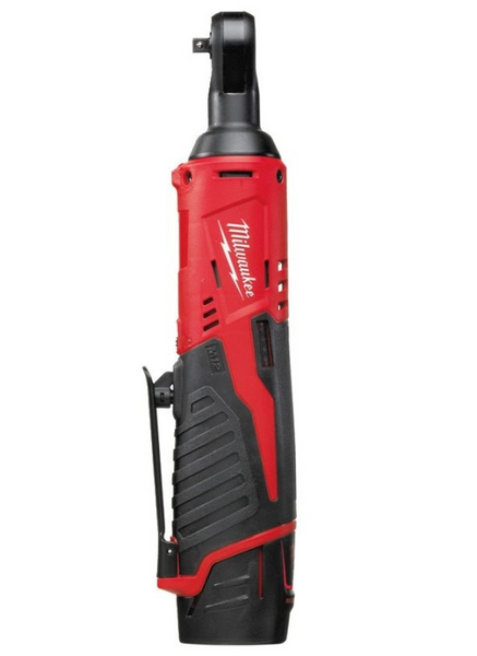 Тріскачка акумуляторна безщіткова MILWAUKEE M12 IR-201B (ЗП, 1 АКБ, сумка) (1/4", 40Нм) 4933441725 фото
