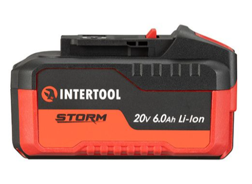 Акумулятор INTERTOOL WT-0342 (20 В, літій-іон, 6.0 Аг) WT-0342 фото