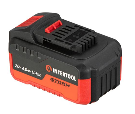 Акумулятор INTERTOOL WT-0342 (20 В, літій-іон, 6.0 Аг) WT-0342 фото