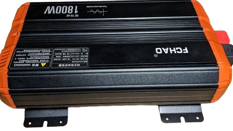 Инвертор высокой мощности чистый синус FCHAO 1800W 24V (19987) 19987 фото