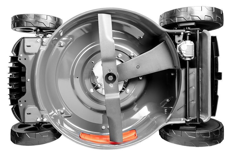 Газонокосарка бензинова GRAPHITE 52G673 (3200 Вт, 52.5см, 60л, мульчування) 52G673 фото