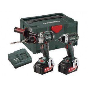 Шуруповерт гайковерт акумуляторний Metabo Combo Set 2.1.5 18 V SBLTX+SSD+MetaLoc 685058000 фото