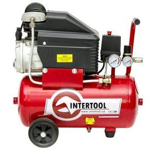 Компрессор поршневой 1-цилиндровый INTERTOOL PT-0010 PT-0010 фото