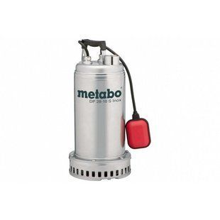 Занурювальний насос для брудної води Metabo DP 28-10 S Inox 604112000 фото