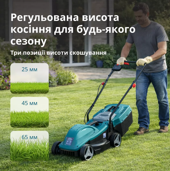 Електрична газонокосарка Konner&Sohnen KS 32LM12 000011186 фото