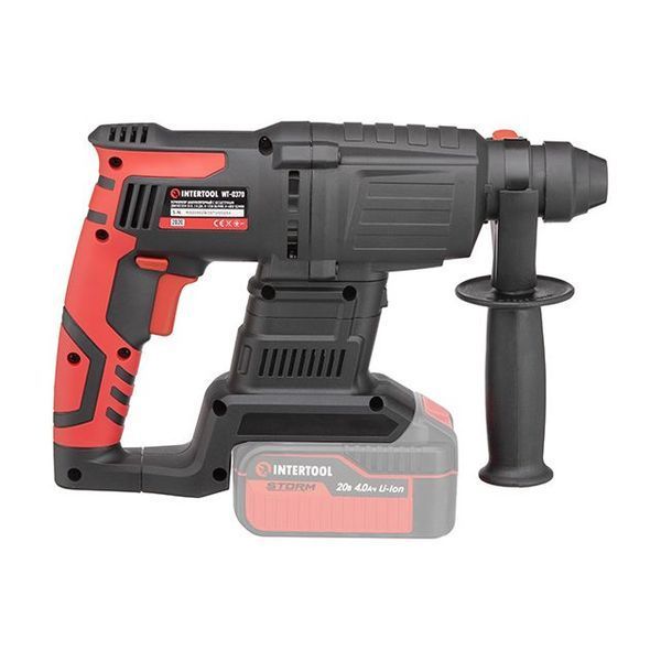 Перфоратор аккумуляторный INTERTOOL WT-9370 (SDS plus, без ЗУ и АКБ, кейс) WT-9370 фото