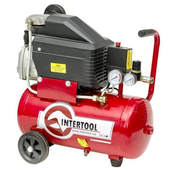 Компресор поршневий 1-циліндровий INTERTOOL PT-0010 PT-0010 фото