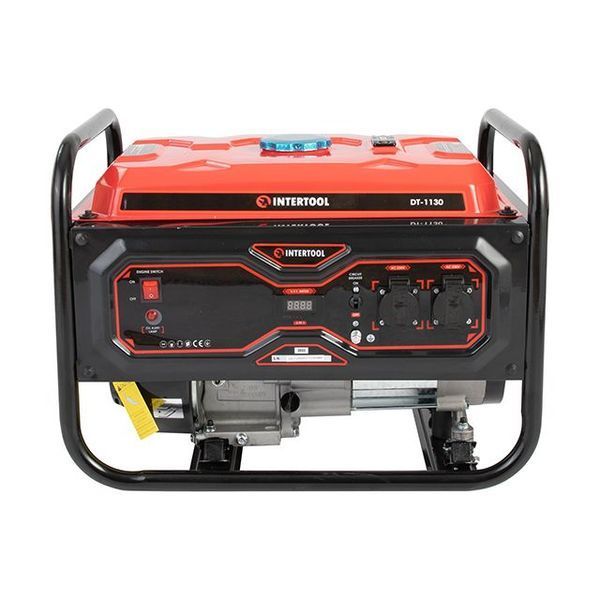 Генератор бензиновий 2.8/3 кВт, ручний старт, STORM INTERTOOL DT-1130 DT-1130 фото