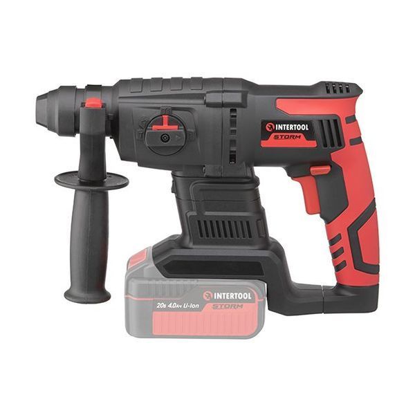 Перфоратор аккумуляторный INTERTOOL WT-9370 (SDS plus, без ЗУ и АКБ, кейс) WT-9370 фото