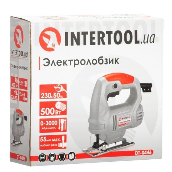 Електролобзик INTERTOOL DT-0446 DT-0446 фото