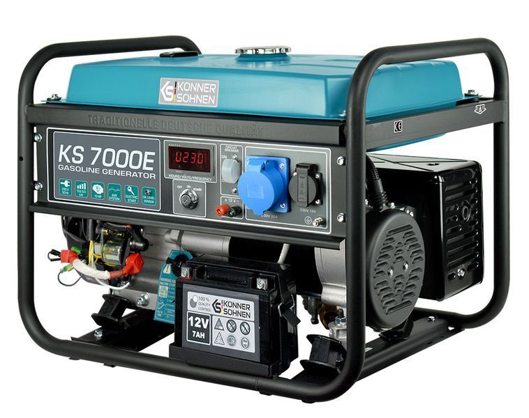 Бензиновий генератор Konner&Sohnen KS 7000E (5 кВт) 000000005 фото