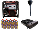 Бензиновый генератор EF Power YH3600-IV + газовая плитка Orcamp CK-505 + картридж газовый Pegas 400 мл (8 шт.) KYH3600-IV(K) фото 1