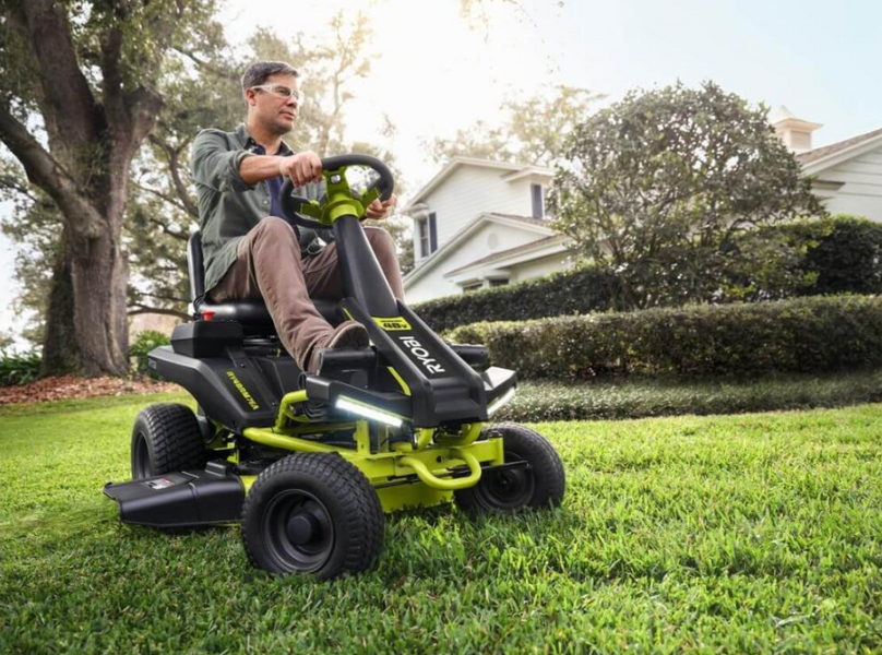 Садовий райдер-газонокосарка акумуляторний Ryobi RY48RM76A 5133004972 фото
