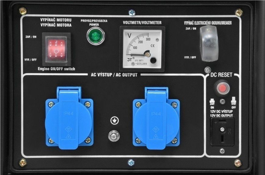 Генератор бензиновий однофазний HECHT GG 3300W HECHT3300W фото