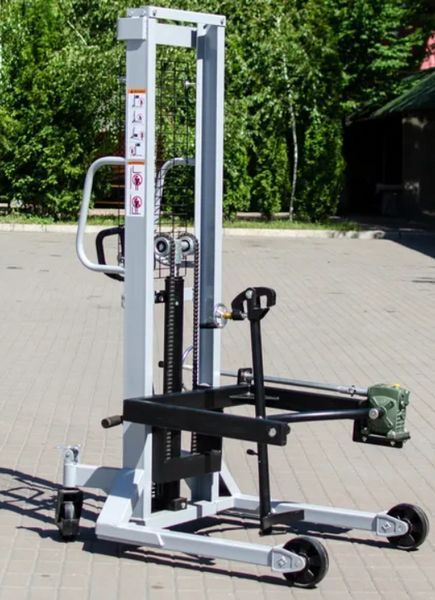 Гідравлічний штабелер Vulkan ODS для бочок (400 кг) 92001 фото
