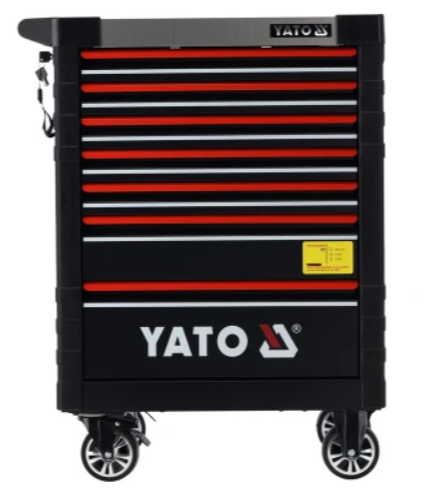 Сервисный шкаф с 7 ящиками YATO YT-55306 (190 инструментов, с замком) YT-55306 фото