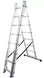 Алюминиевая трехсекционная лестница VIRASTAR TRIOMAX VTL038 (3x8 ступеней) VTL038 фото 1