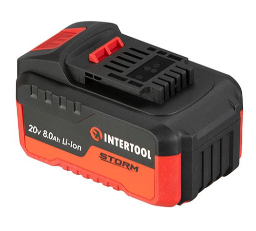 Акумулятор INTERTOOL WT-0343 (20 В, літій-іон, 8.0 Аг) WT-0343 фото