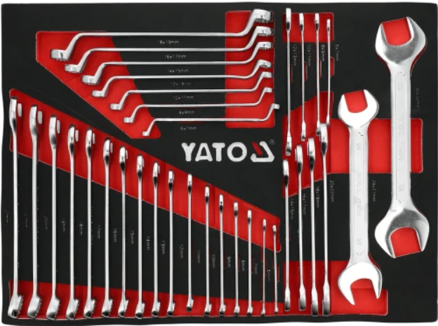 Сервисный шкаф с 7 ящиками YATO YT-55306 (190 инструментов, с замком) YT-55306 фото
