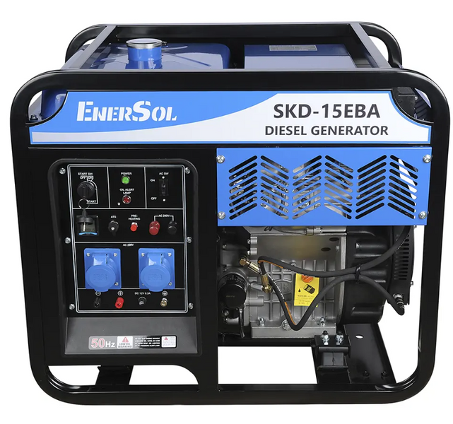 Генератор дизельный EnerSol SKD-15EBA k_SKD-15EBA фото