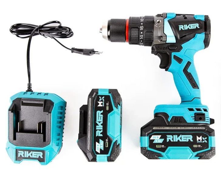 Шуруповерт акумуляторний Riker RCD 20/100W RK0009 фото