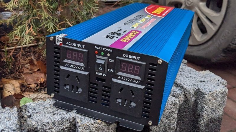 Домашній UPS ДБЖ інвертор чиста синусоїда 220V 2000W 12V (19194) 19194 фото
