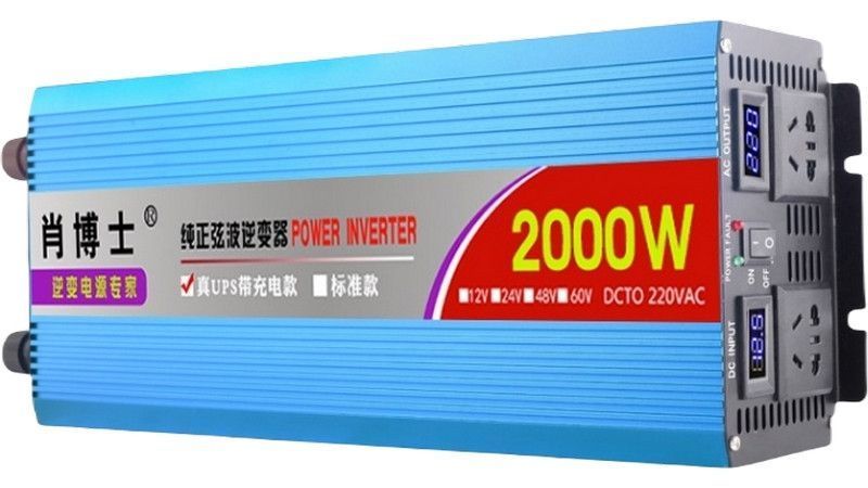 Домашній UPS ДБЖ інвертор чиста синусоїда 220V 2000W 12V (19194) 19194 фото