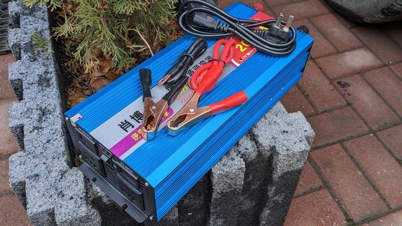 Домашній UPS ДБЖ інвертор чиста синусоїда 220V 2000W 12V (19194) 19194 фото
