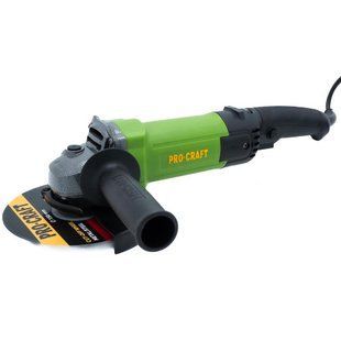 Болгарка (кутова шліфмашина) Procraft PW1600ЕS (150 мм) 016006 фото